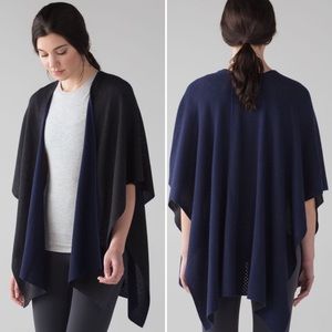 lululemon athletica Black and Navy Wrap